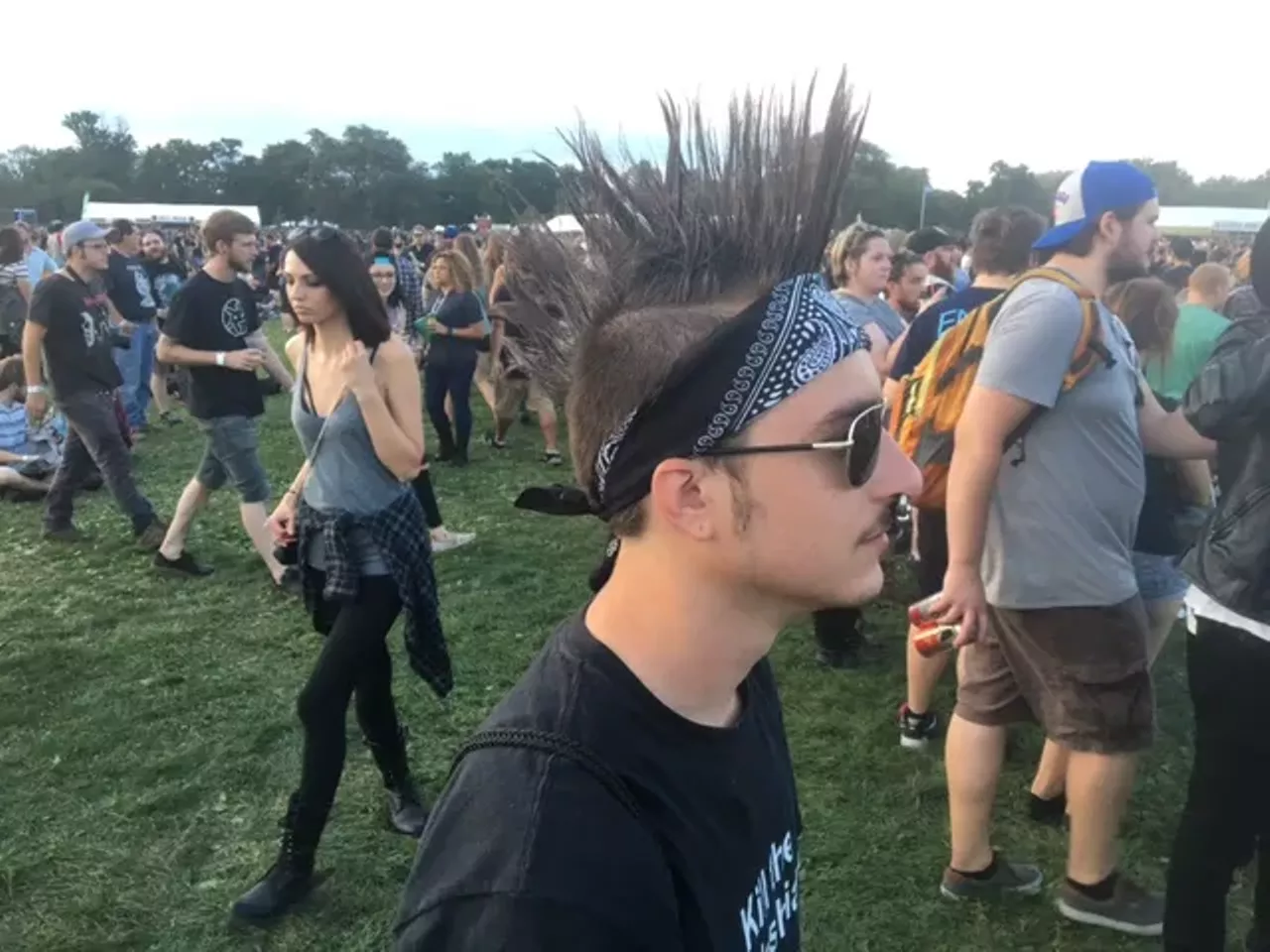 Image: 25 hawk-tastic mohawks we saw at Riot Fest