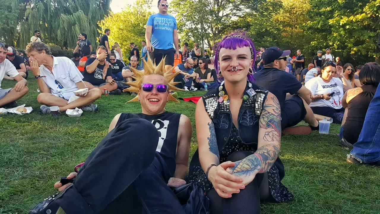 Image: 25 hawk-tastic mohawks we saw at Riot Fest