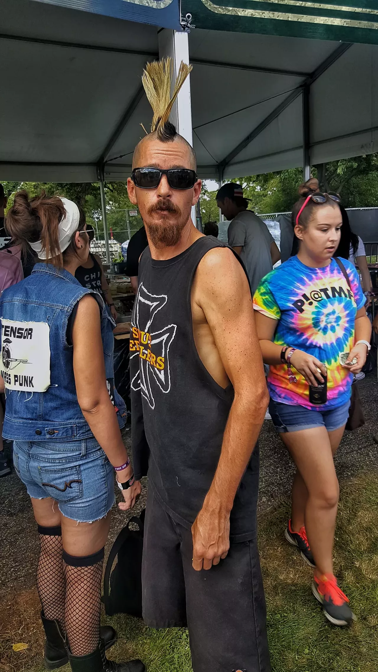 Image: 25 hawk-tastic mohawks we saw at Riot Fest