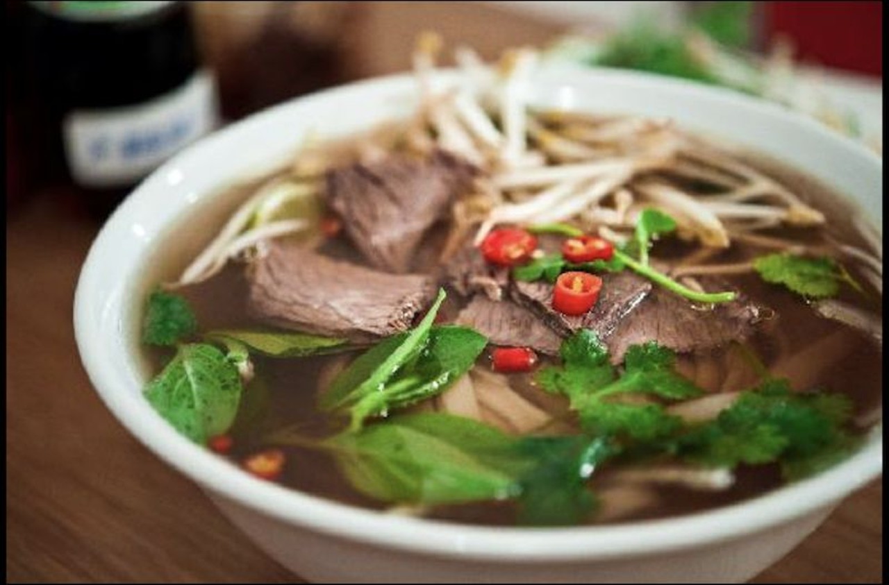 Pho Lucky
3111 Woodward Ave., Detroit; 313-338-3895; pholucky.net
Grab some pho with a friend for a low-calorie meal. Rich in vitamins, calcium, and iron, Pho can help you to achieve your health goals.
Photo via Google Maps