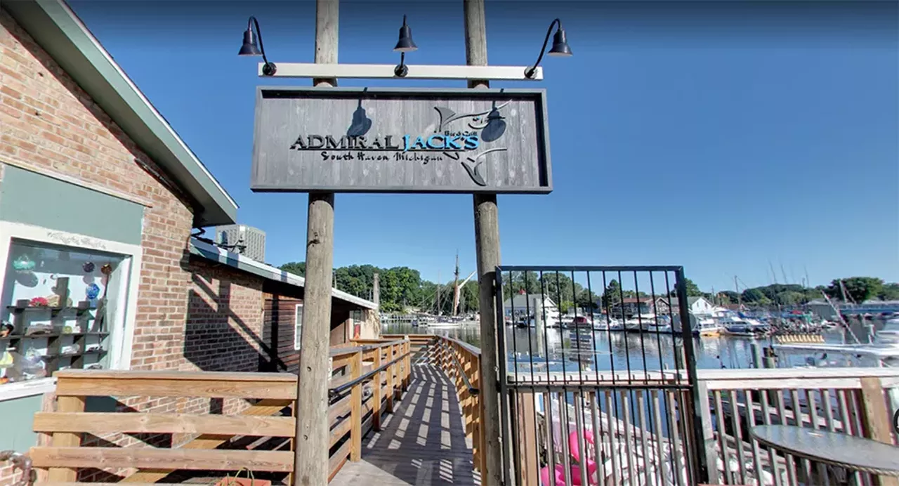 Admiral Jack&#146;s Bar and Grill 4069 M-75, Walloon Lake; 269-872-3607; facebook.com Known for it&#146;s full bar and lively atmosphere, Jack&#146;s is nestled into the Black Canal with views stretching out over downtown South Haven to Lake Michigan. Photo via Google Maps