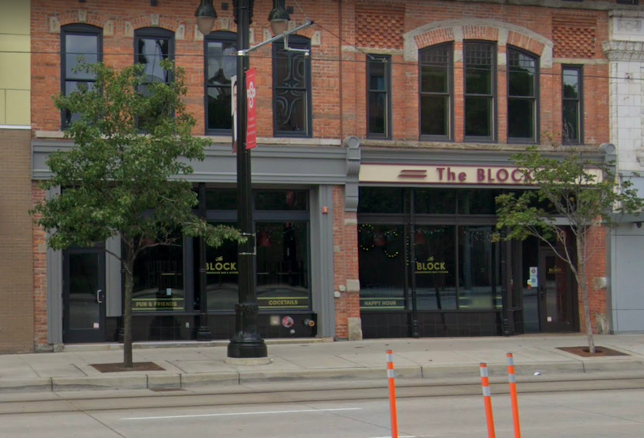 The Block 3919 Woodward Ave., Detroit; 313-832-0892; theblockdet.com Lunch at The Block is always a great midday option. Choose from Buffalo Chicken flatbread, Salmon BLT, Block Mac, and more.