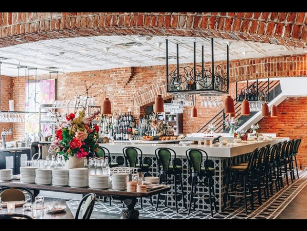 Aventura
216 W. Washington St., Ann Arbor
This Spanish-inspired restaurant and bar includes beautiful red brick walls paired with modern style furniture.
Photo courtesy of @aventura_ann_arbor