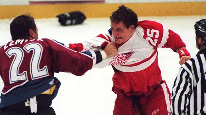 25 years ago, a Joe Louis bloodbath helped propel the Detroit Red Wings into a glorious era