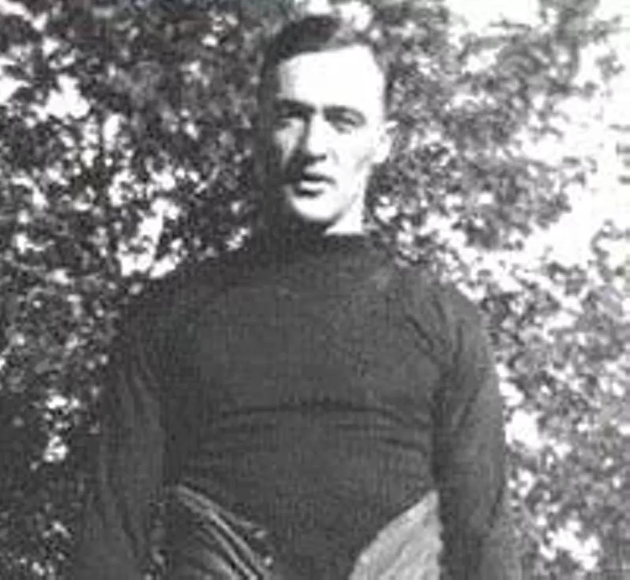 George Gipp Nicknamed &#147;The Gipper,&#148; George Gipp was a talented football player for Notre Dame University. He still holds a number of records at Notre Dame, including for average yards per rush for a season. In 1920, Gipp died at just 25 years old following a pneumonia infection. He is buried in Lake View Cemetery in Calumet in the Upper Peninsula. Photo via Jwalte04 / Wikimedia Commons