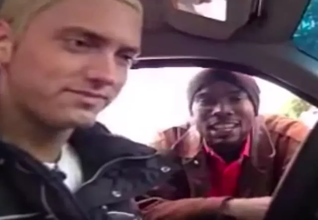 Proof DeShaun Dupree Holton, known professionally as Proof, was a founding member of rap group D12 with Eminem. Proof released a number of hits, including &#147;Kurt Kobain,&#148; &#147;Trapped,&#148; and &#147;Oil Can Harry.&#148; He also appeared in the 2002 film 8 Mile as Lil&#146;Tic. Proof, who was killed in 2006 at age 32, is buried in Woodlawn Cemetery in Detroit. Photo via screengrab / YouTube