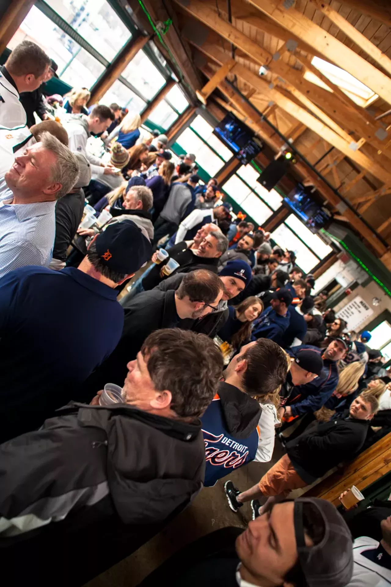 Image: 28 photos from downtown Detroit on Opening Day