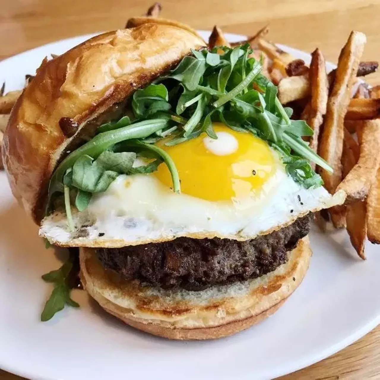 Palatable and playful: Toasted Oak Grill & Market; 27790 Novi Rd., Novi; 248-277-6000: Toasted Oak, the hybrid shop-eatery that opened in 2010, earned our attention early on for its creative small plates. That innovative, almost festive spirit brims over into the brunch menu, which includes dishes with welcome tweaks, such as fruit bruschetta, hazelnut crunch French toast, and waffles with buttermilk-fried chicken cooked with Zeppelin Bend whiskey. And speaking of whiskey, Toasted Oak has one of the best selections in Michigan.