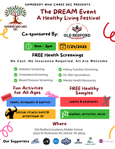 Image: 2nd Annual Health and Wellness DREAM Event