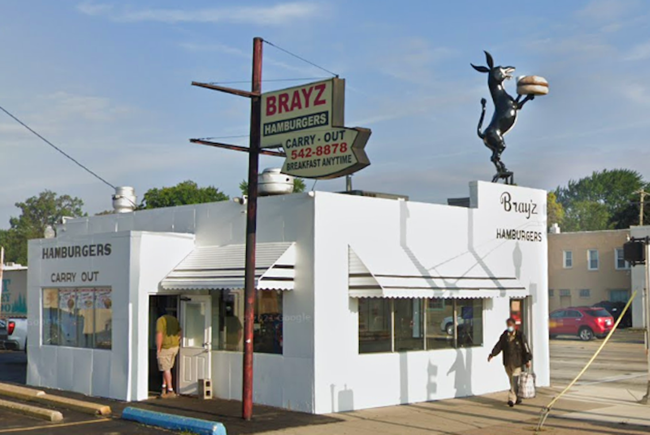 Brayz Burgers
22941 Dequindre Rd., Hazel Park; 248-542-8878
This old-school cash-only corner joint with a retro style and counter seating serves burgers and hot dogs, including their staple burger offering, the Belly Buster.