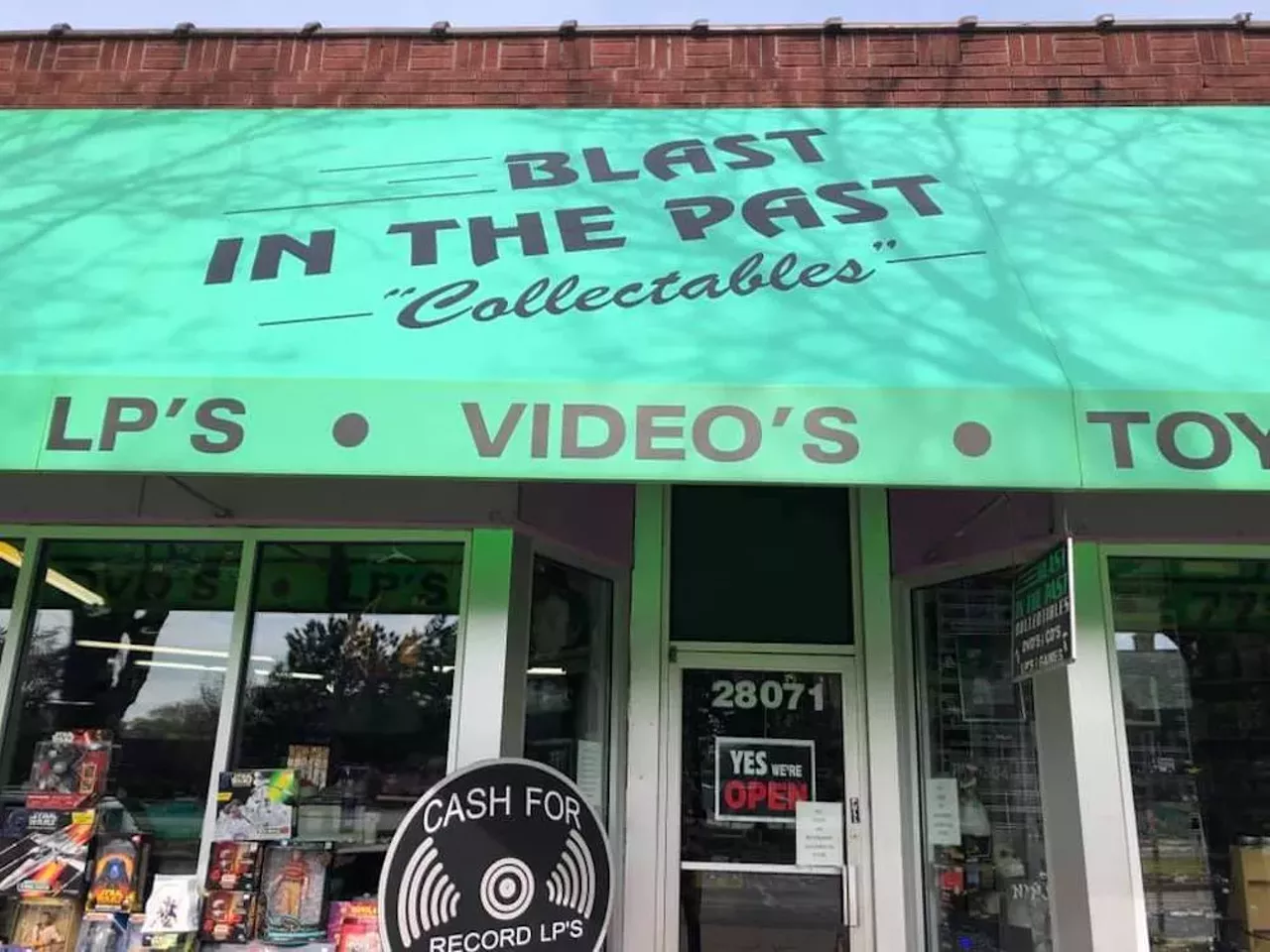 Blast in the Past 28071 Gratiot Ave., Roseville; 586-775-3289; facebook.com/blastinthepastmichigan Blast in the Past is more than a record store, it&#146;s a time machine &#151; and you may never want to come back to the present. Not only does this Roseville mainstay sell pop culture collectibles, including toys, posters, and action figures, but they have an impressive selection of reasonably priced cassette tapes, CDs, and, of course, vinyl. Photo via Blast in the Past/Facebook