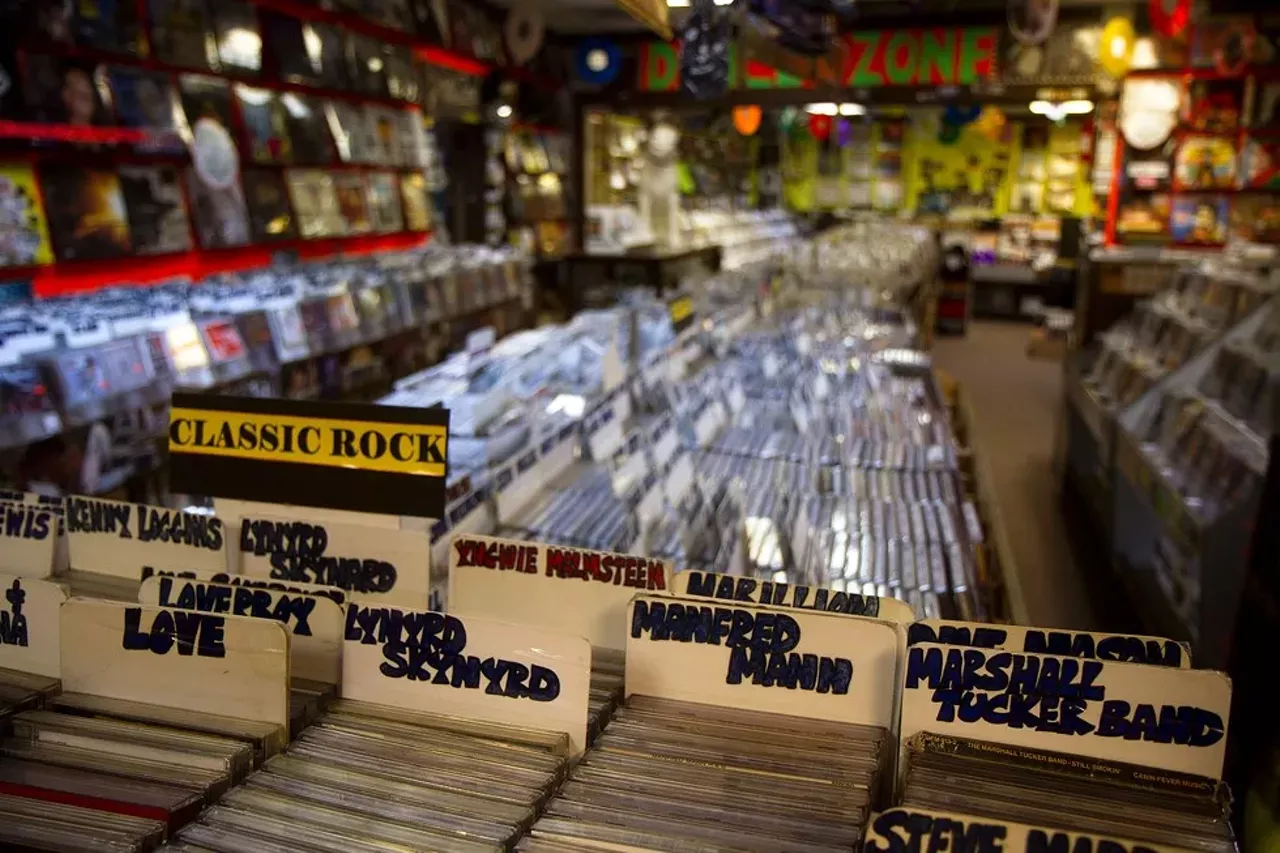 Melodies & Memories 23013 Gratiot Ave., Eastpointe; 586-774-8480; melodies-memories.business.site Time is but a construct when entering this family-owned music museum. Since 1988, Melodies & Memories has been known as a vinyl-lover's paradise, with more than 150,000 records in stock. They also made headlines twice in 2018: Once for selling the rarest 45 in the world, a copy of Frank Wilson's 1965 soul song "Do I Love You (Indeed I Do)" to rock star Jack White, and again for scoring a rare test pressing of Aretha Franklin's 1967 hit "Respect" just before the singer's death &#151; which they later loaned to the Detroit Historical Museum. What we&#146;re saying is, you just never know what you might find here. Photo by Steve Neavling