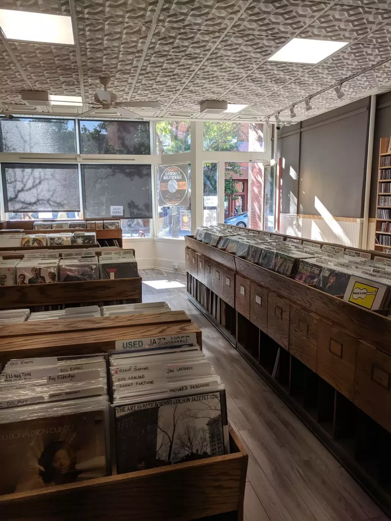 Encore Records 208 N. Fourth Ave, Ann Arbor; 734-662-6776; encorerecordsa2.com Located on the main drag of Ann Arbor's university district, Encore Records has a floor-to-ceiling selection sure to please professors of rock, students of jazz, and everyone in between. Photo via Encore Records/ Facebook