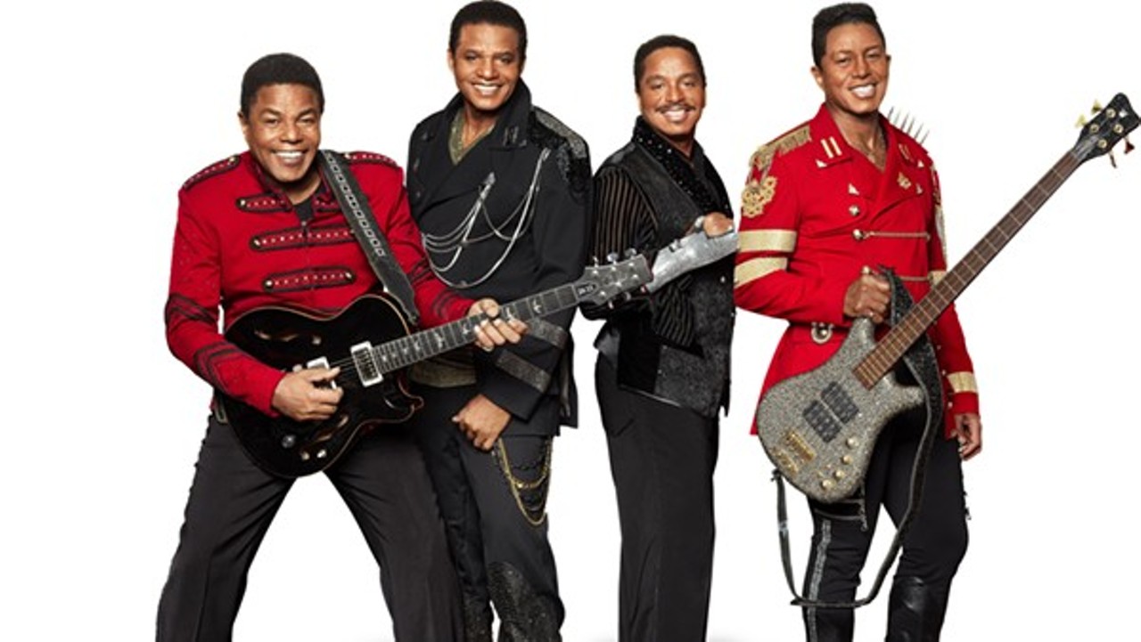 Fri., 6/14 - Sun., 6/17
Detroit Music Weekend with The Jacksons, Jeff Daniels, and more
@ Detroit theater district
The return of Detroit Music Weekend is upon us and once again, it's all about the legends. This year&#146;s guests of honor and festival headliners, The Jacksons, will receive the key to the city and will perform a free 75-minute set on Saturday, June 16. Jackson brother and King of Pop Michael will also be honored with a street-naming ceremony.  In addition to the star-powered lineup (Jeff Daniels, Mark Farner, and the Craig Brown Band are among the scheduled hundreds of artists) DMW will also feature more than 100 restaurants and vendors extending from Music Hall to Capitol Park. 
Event begins on Thursday, June 15 at 6 p.m. at Hitsville U.S.A and will take place throughout the weekend downtown Detroit; detroitmusicweekend.org ; Event is free and open to the public  unless otherwise noted. 
Courtesy photo