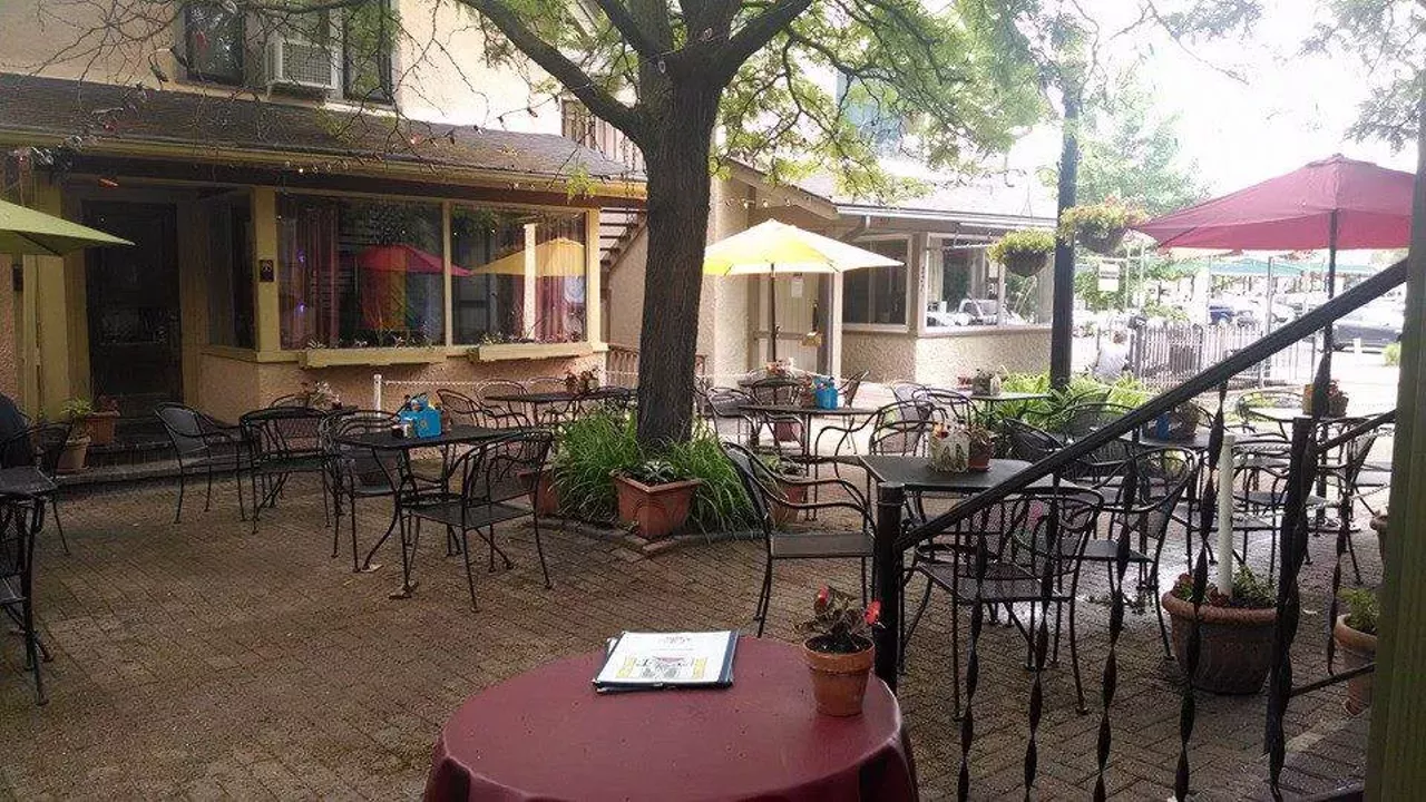 Aut Bar 15 Braun Ct., Ann Arbor; 734-994-3677In the summer months, historic Kerrytown&#146;s Aut Bar spills out onto a quiet courtyard perfect to enjoy a sunny meal. Functioning as a restaurant and a bar, the second level is 21 and older only. And, since 1986, there&#146;s been a popular Saturday (11 a.m.-2 p.m.) and Sunday brunch (10 a.m-3 p.m.). For brunch, Mexican specialties are standouts, including breakfast burritos or huevos motulenos. (Photo via Facebook, Aut)