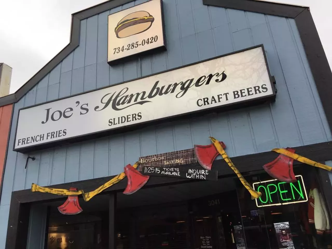 Best Sliders: Joe's Hamburgers (Photo via Facebook)