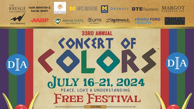 33rd Annual Concert of Colors returns to Detroit, July 16-21