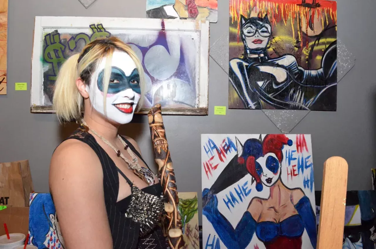 Image: 38 photos from Dark Knights Gotham Art Experience at Phoenix Cafe
