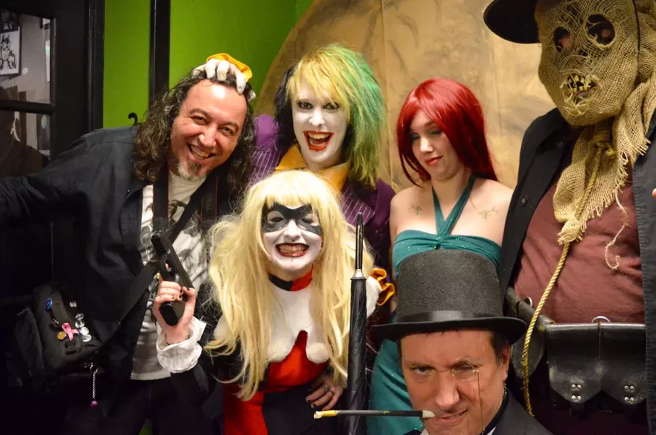 Image: 38 photos from Dark Knights Gotham Art Experience at Phoenix Cafe