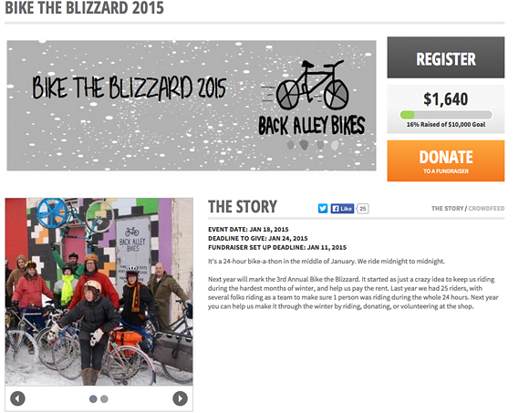 3rd annual Bike the Blizzard in Detroit to take place next month