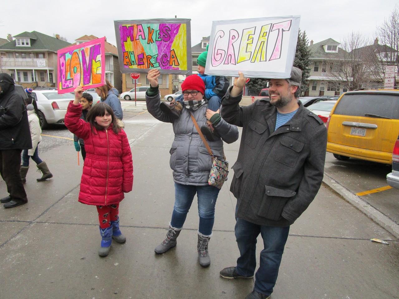 45 amazing photos from the Hamtramck Muslim Ban protest