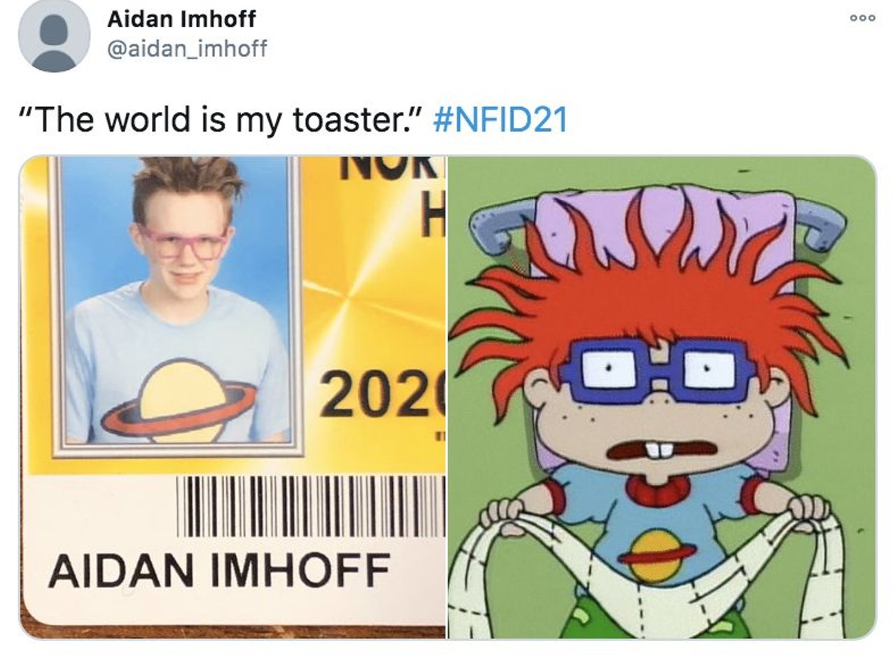 45 hilarious prank student ID photos by North Farmington High School seniors
