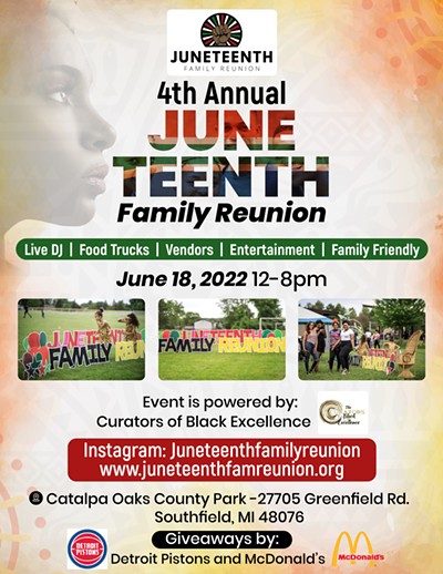 The 4th Annual Juneteenth Family Reunion