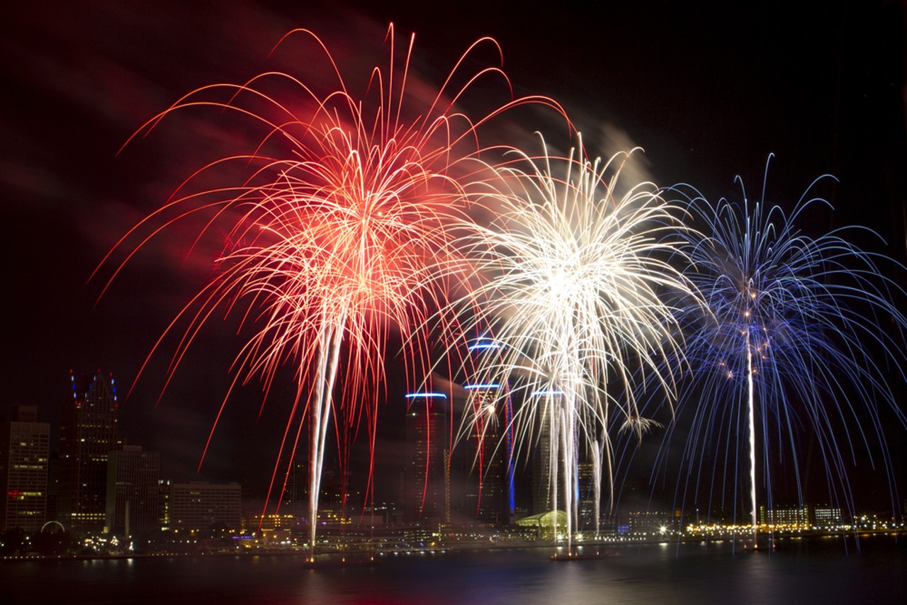Comerica Park Fireworks 2023