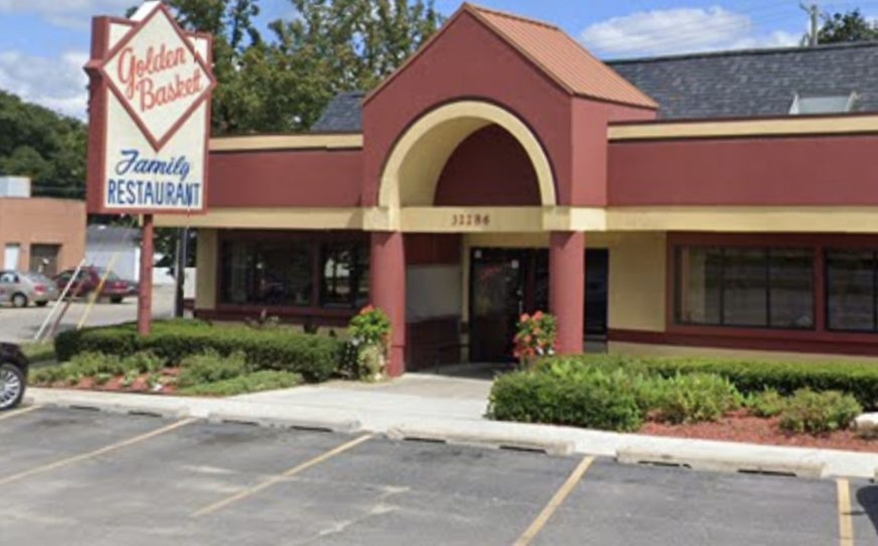 Golden Basket
32286 Woodward Ave., Royal Oak
Another Royal Oak diner called it quits due to pandemic-related concerns. Golden Basket is listed as permanently closed and the phone number has been disconnected. 
Photo via GoogleMaps