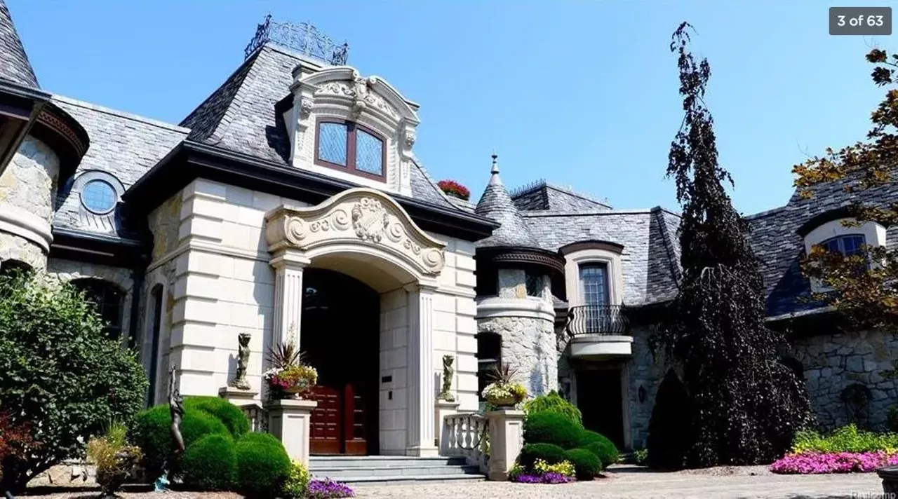 The One That Looks Like a Castle $8,500,000 5339 Trillium Ct, Orchard Lake 5 beds, 9 baths 