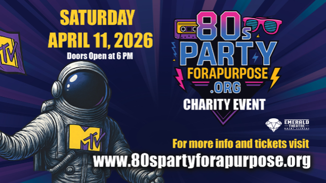 Image: 80s Party 4a Purpose Charity Event