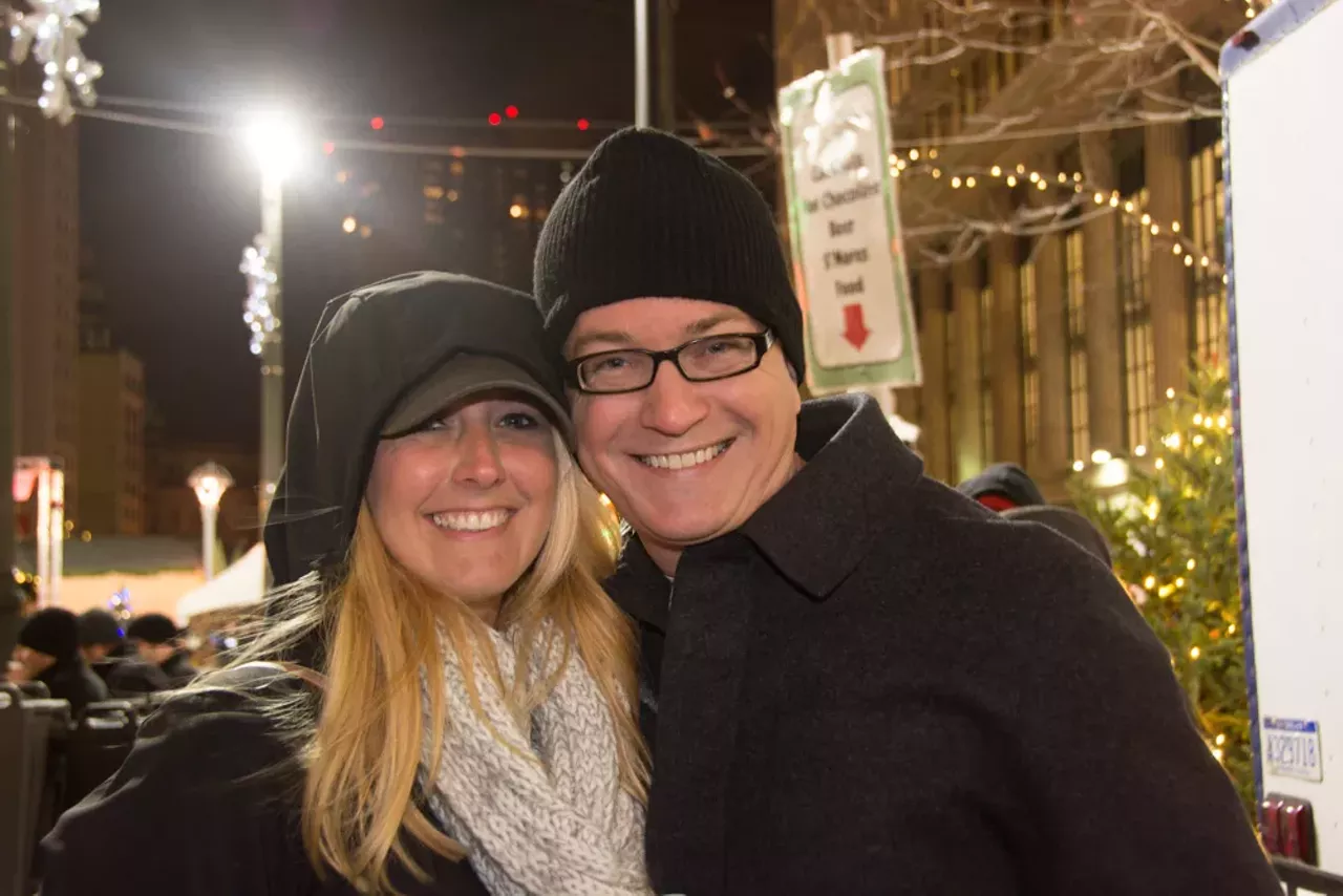 Image: 90 Pictures From Detroit's Tree Lighting Ceremony