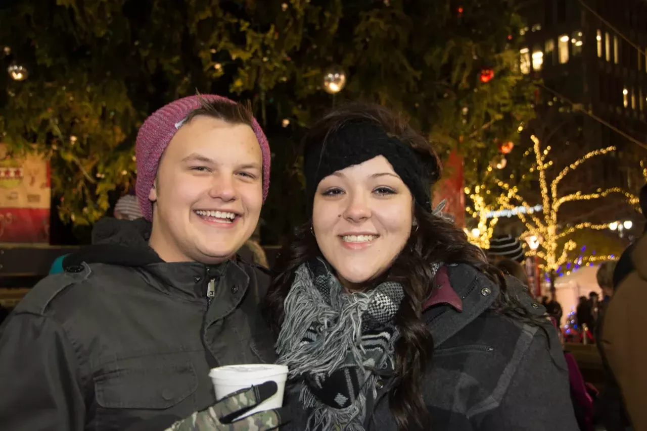 Image: 90 Pictures From Detroit's Tree Lighting Ceremony