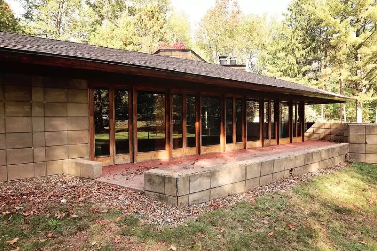 A Frank Lloyd Wright-designed home in Kalamazoo is back on the market for $445K