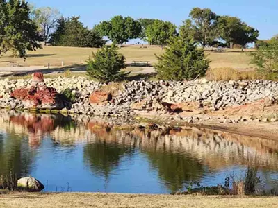Image: A Nature Lover’s Retreat Nestled in Wilson Lake, Kansas