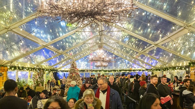Downtown holiday markets at Capitol Park and Cadillac Square.