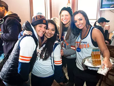 Image: A selection of Detroit Tigers Opening Day parties