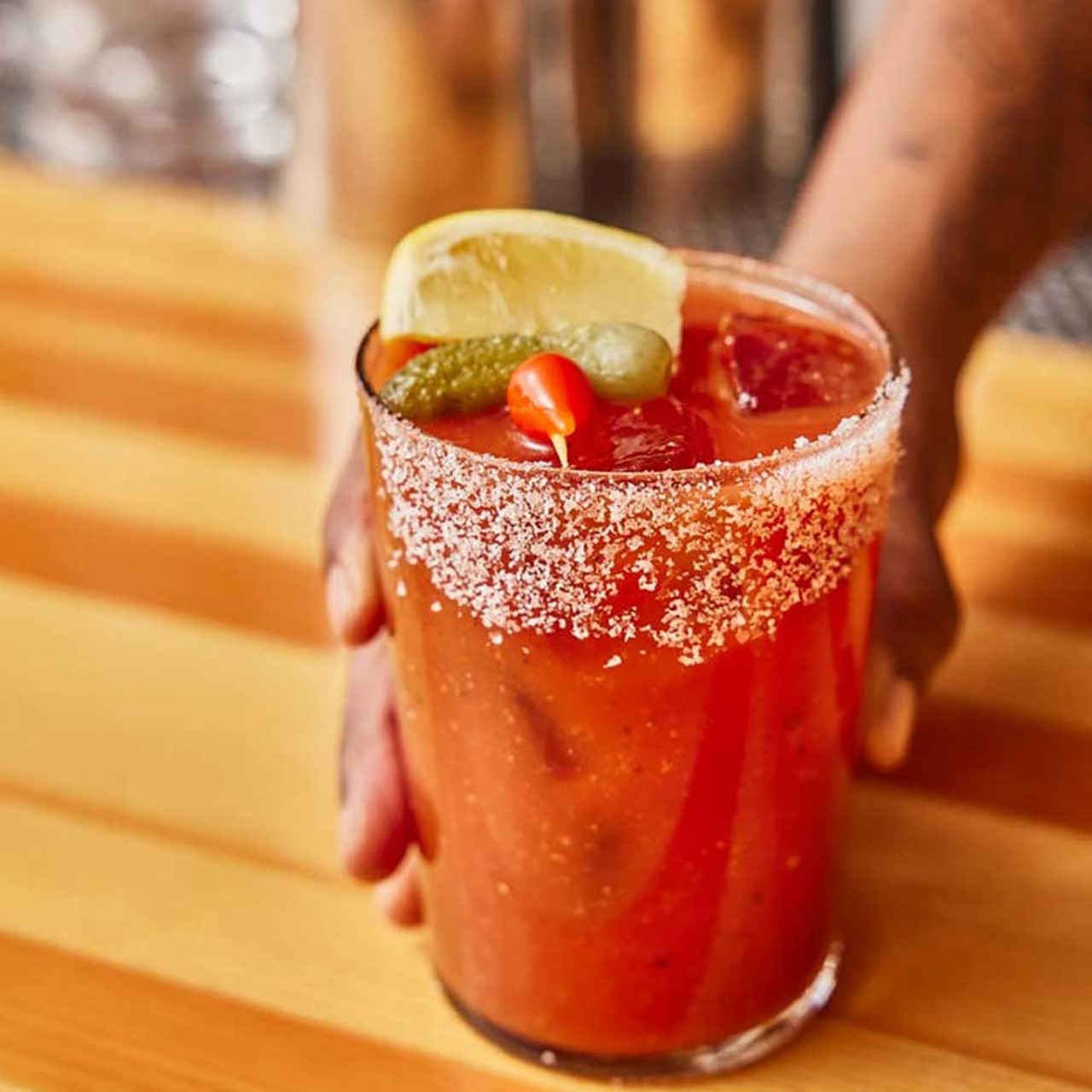 A Bloody Mary.