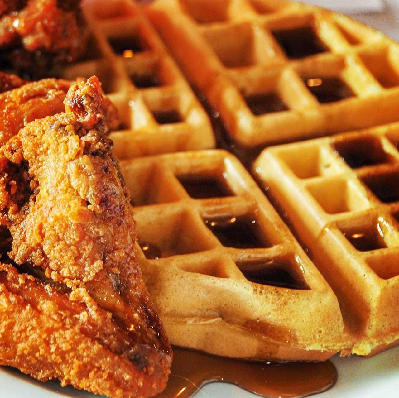 Participating restaurants and dishes they are serving:
Cornbread - Belgian waffle with chicken wings