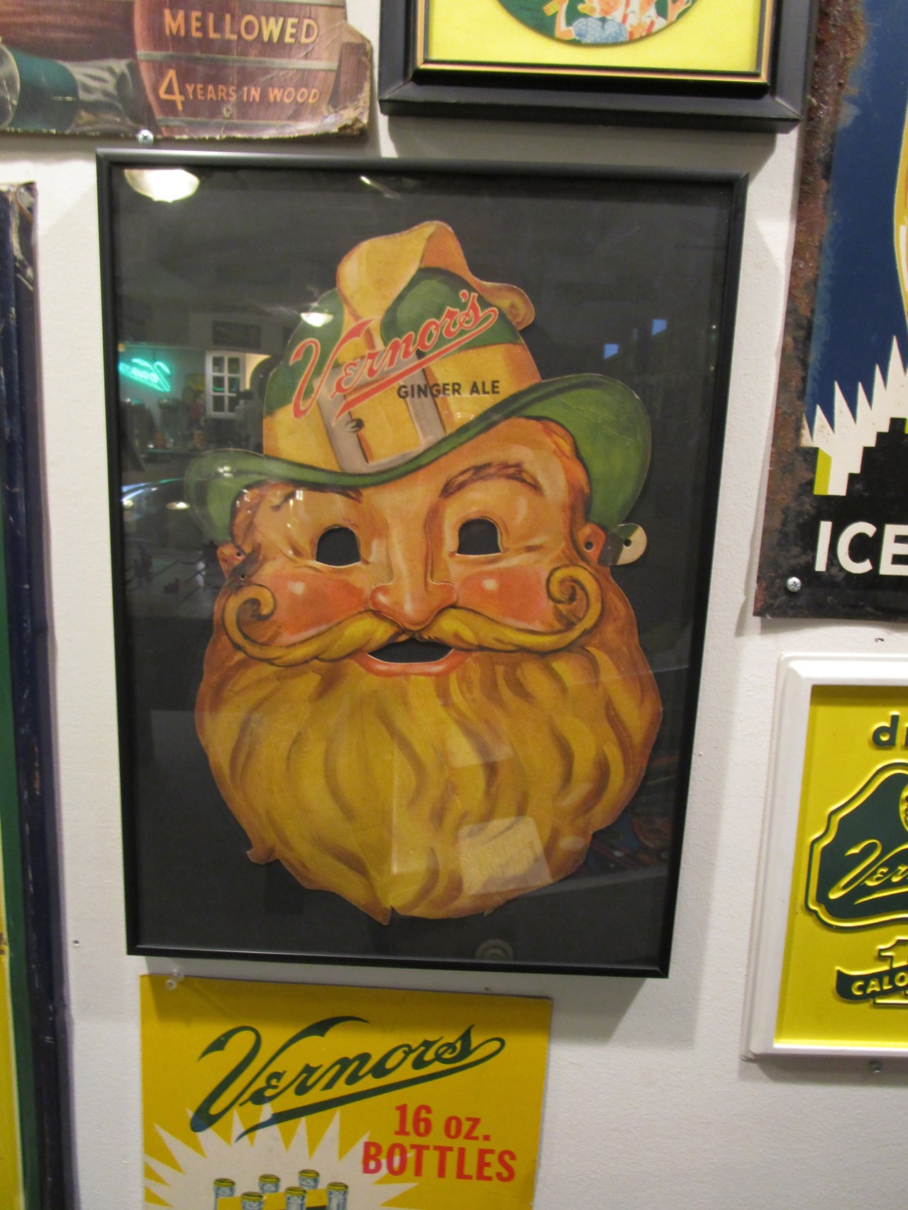 A more unusual piece: A gnome mask.