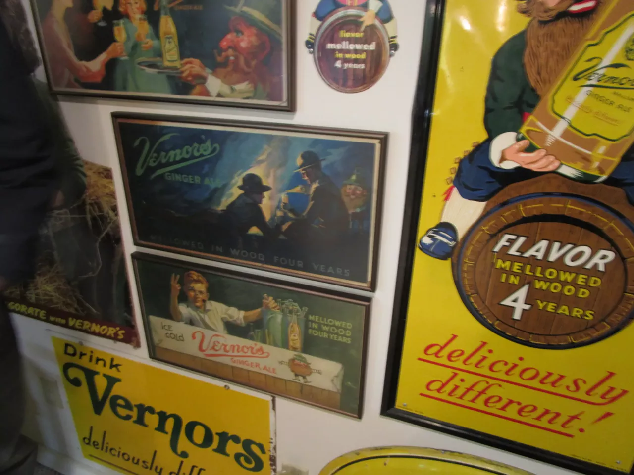 "Mellowed in wood four years" was just one of many slogans.