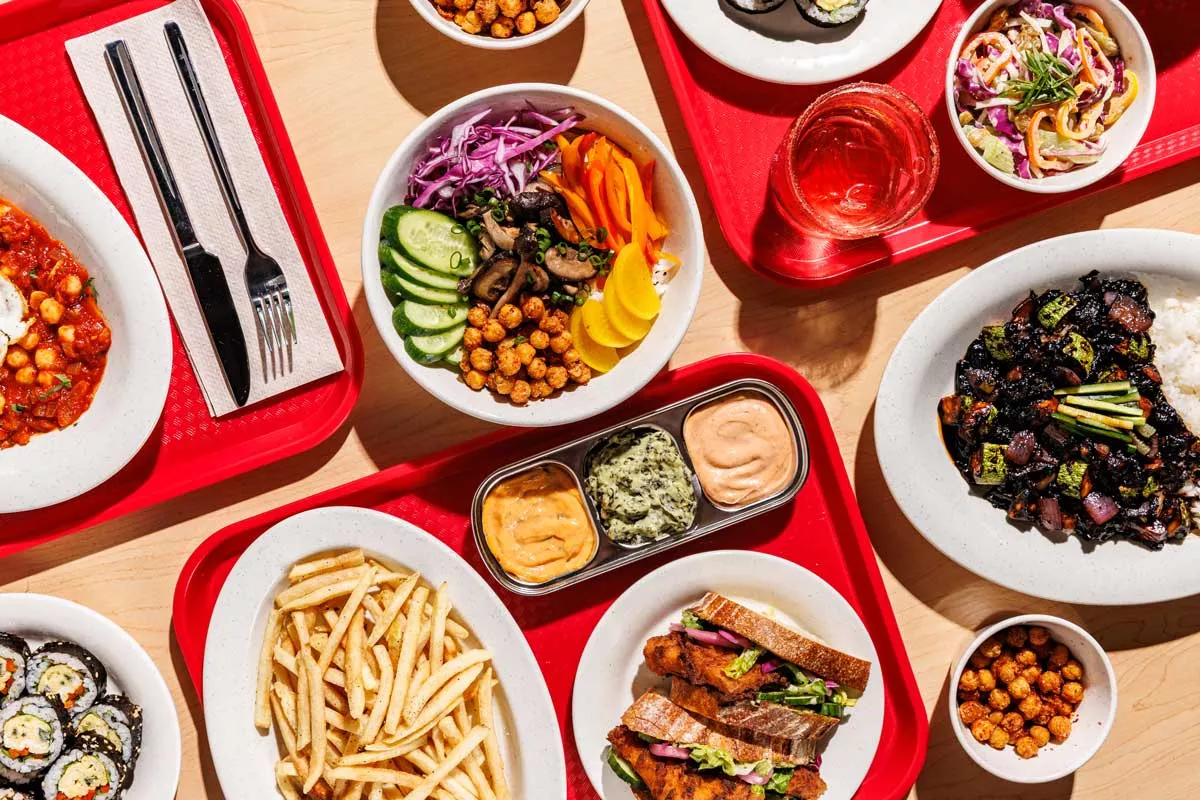 Image: The menu at Little Kim is centered around vegetarian and vegan bowls.