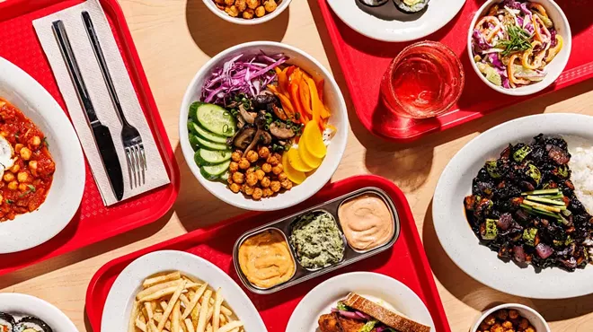 The menu at Little Kim is centered around vegetarian and vegan bowls.