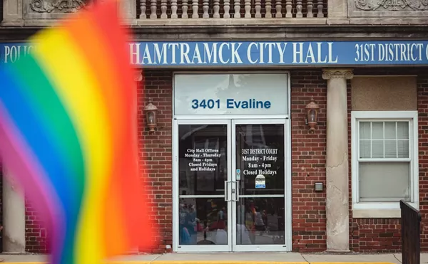 The Pride flag was banned from public property in Hamtramck in June 2023.