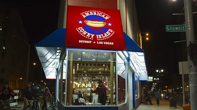 Downtown Detroit’s American Coney Island.