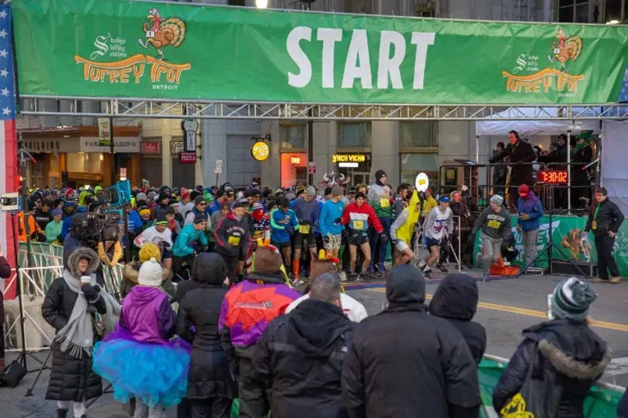 Turkey Trot 2024 Detroit Collie Sharona