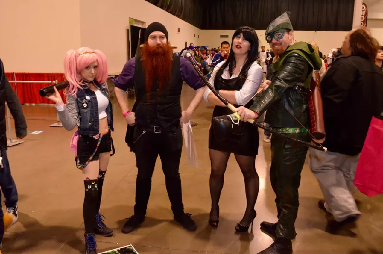 Image: All of the beautiful nerds of Motor City Comic Con