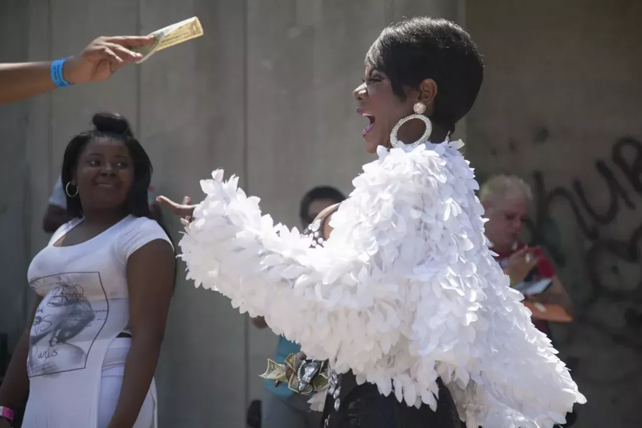 Image: All of the beautiful people we saw at Motor City Pride