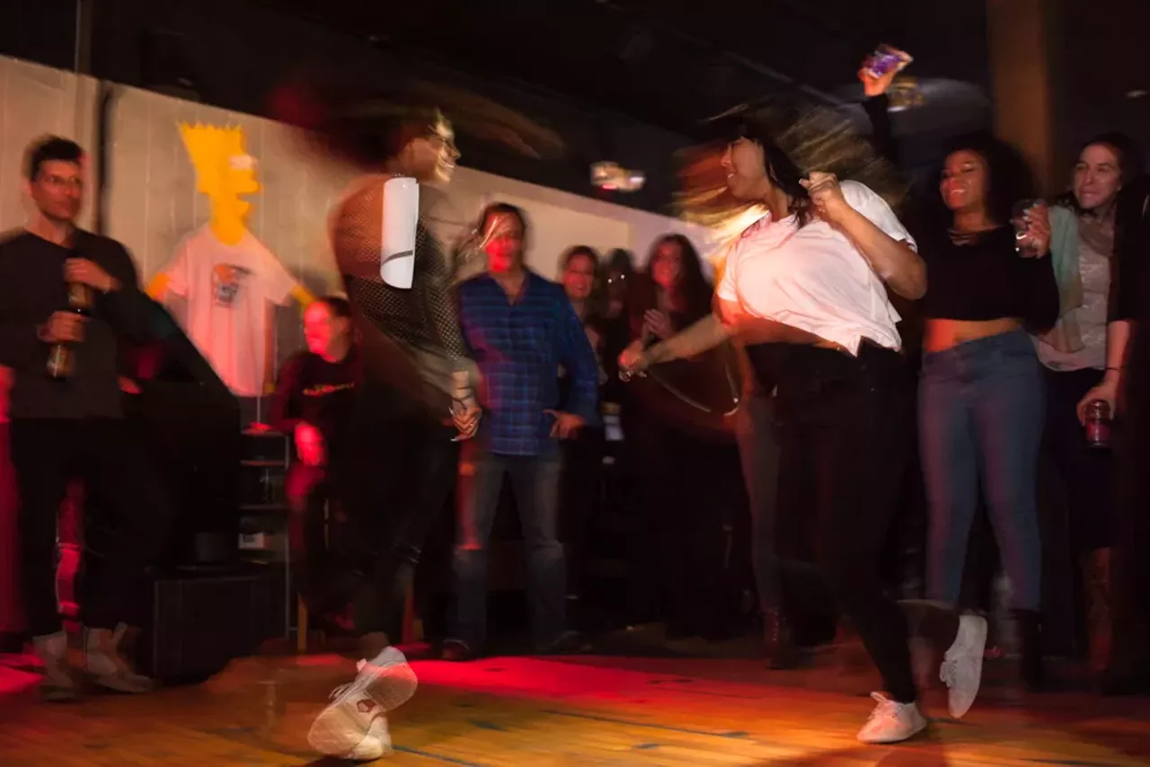 Image: All of the beautiful people we saw at Soul Clap & Dance Off
