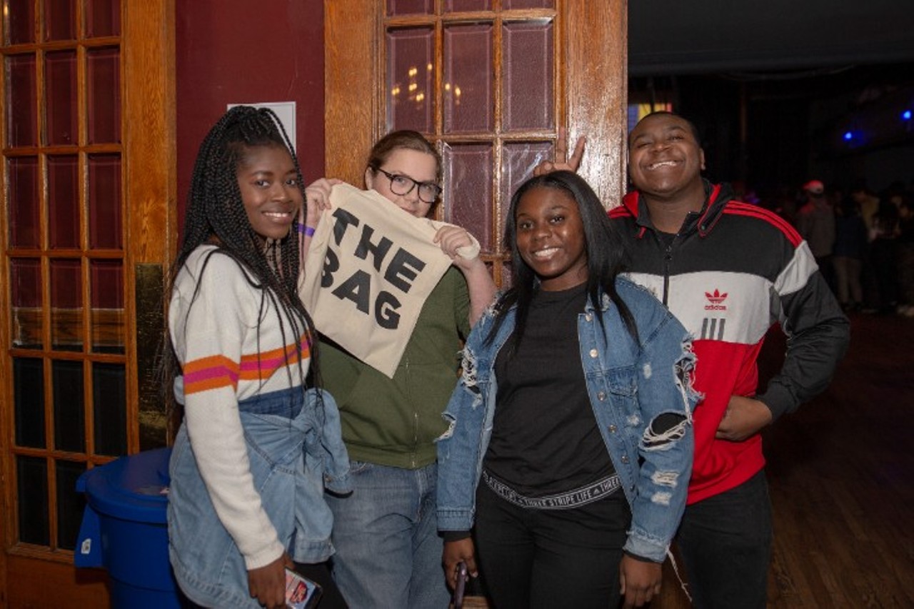 All of the cool kids we saw at the sold-out Amin&eacute; show at Saint Andrews Hall